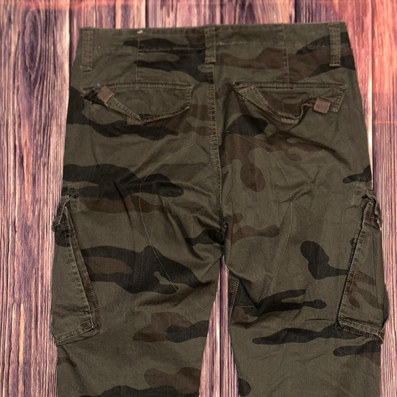 Y2K Route66 Mens Camo Cargo pants - Picture 5 of 7